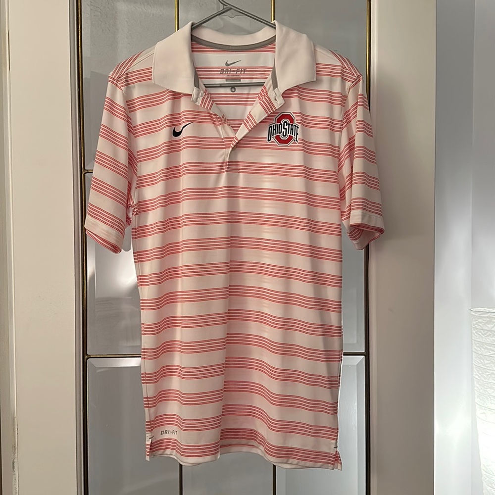 OSU-NIKE DRI-FIT GOLF SHIRT